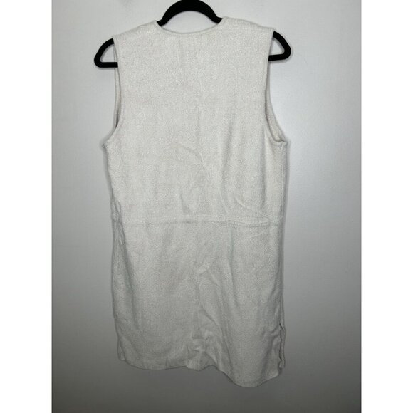 Barefoot Dreams CozyChic Ultra Lite Cascading Vest Sand Dune Size Medium NWT - Picture 6 of 11